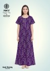 Good Morning Vol 6 By Deeptex Cotton Printed Nighty Gown 